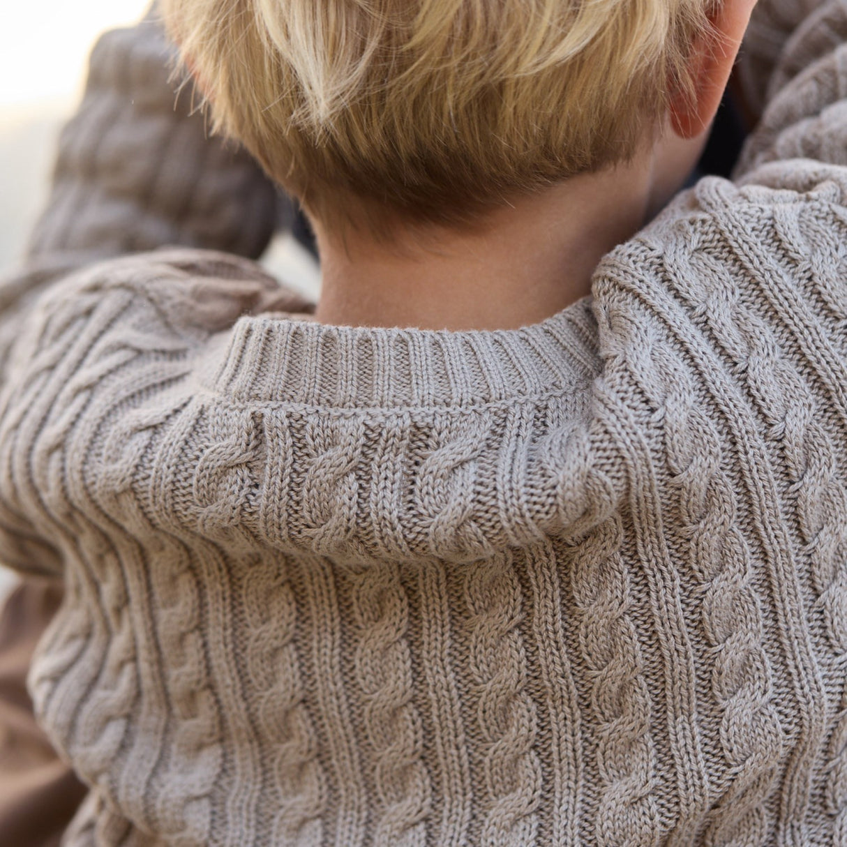Wheat Gravel Strikk Pullover L/S Oliver