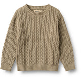 Wheat Gravel Strikk Pullover L/S Oliver