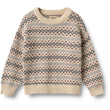 Wheat Flint Jacquard Pullover Harlow
