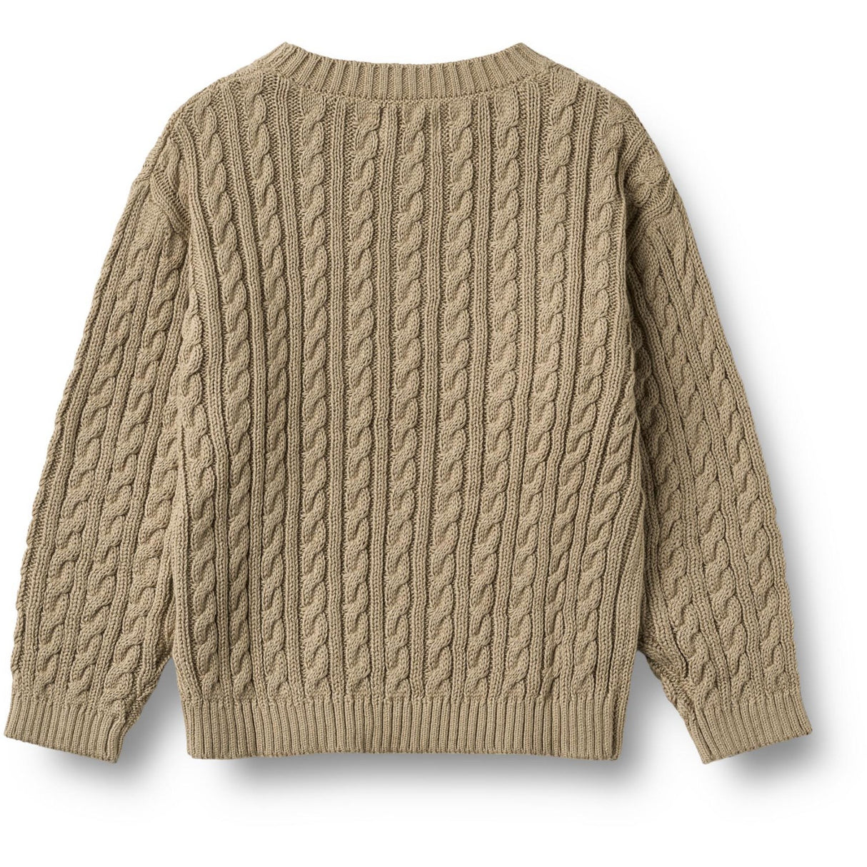 Wheat Gravel Strikk Pullover L/S Oliver