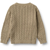 Wheat Gravel Strikk Pullover L/S Oliver