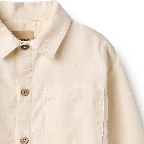 Wheat Eggshell Skjorte L/S Oscar