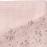 Wheat Soft Lilac Flowers 2 Pk Muslin Kaya
