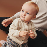Wheat Offwhite Strikk Cardigan Maia