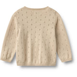 Wheat Offwhite Strikk Cardigan Maia