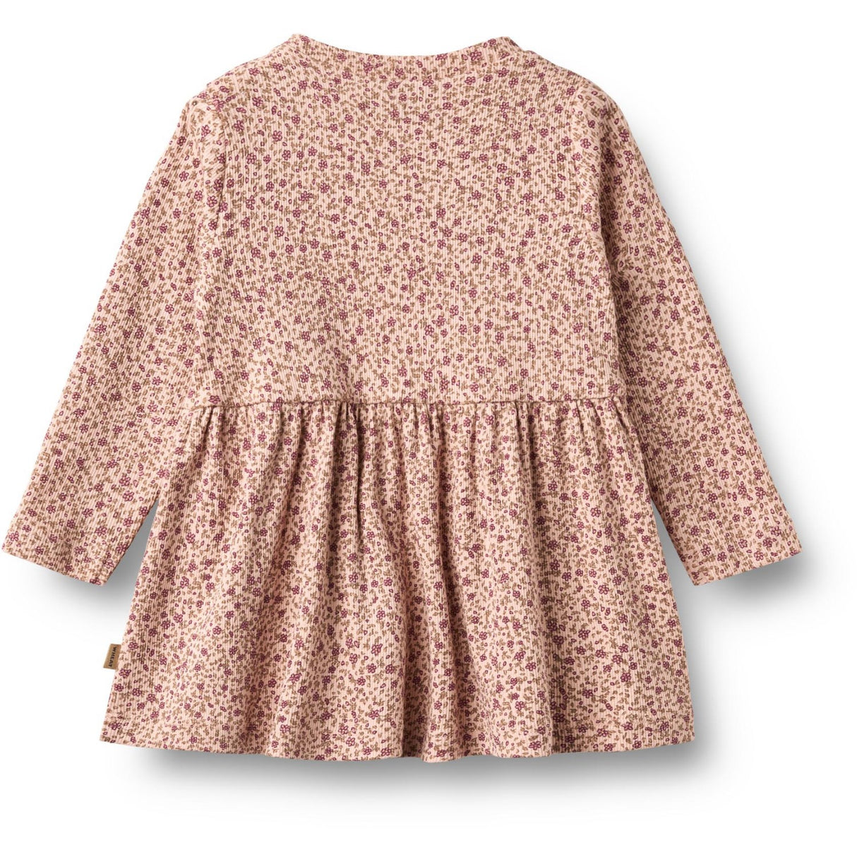 Wheat Dime Rose Small Flowers Jersey Kjole L/S Sessa