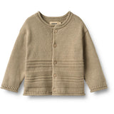 Wheat Gravel Strikk Cardigan L/S Gunnar