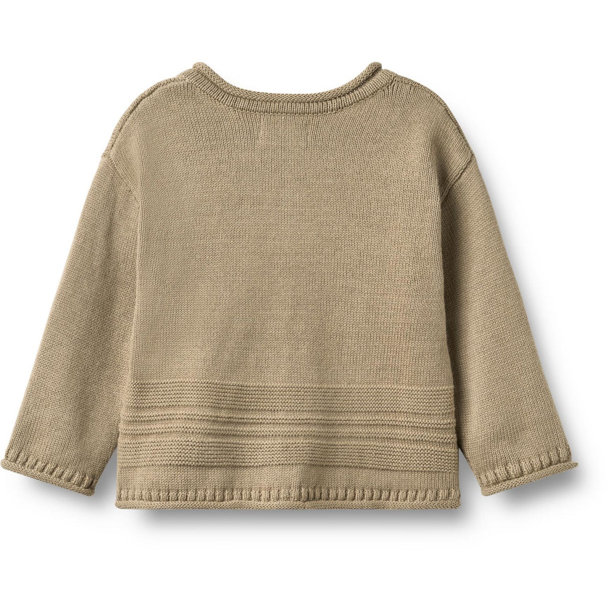 Wheat Gravel Strikk Cardigan L/S Gunnar
