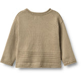 Wheat Gravel Strikk Cardigan L/S Gunnar