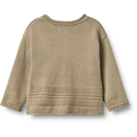 Wheat Gravel Strikk Cardigan L/S Gunnar