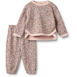 Wheat Rose Brown Flowers Sett Collegegenser & Trousers Emery