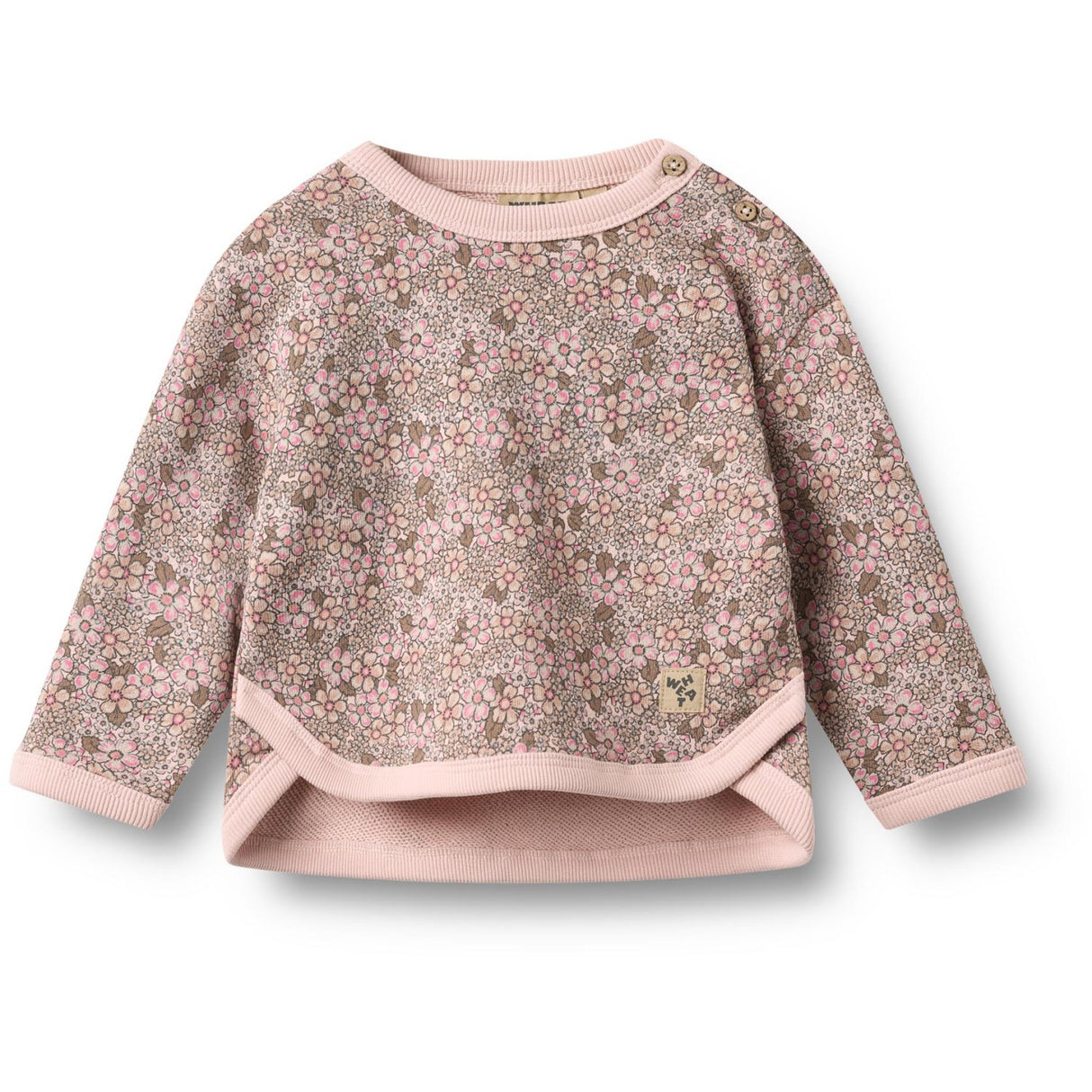 Wheat Rose Brown Flowers Sett Collegegenser & Trousers Emery