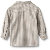Wheat Greybrown Check Skjorte L/S Oscar