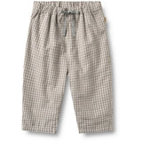 Wheat Greybrown Check Trousers Lined Arne