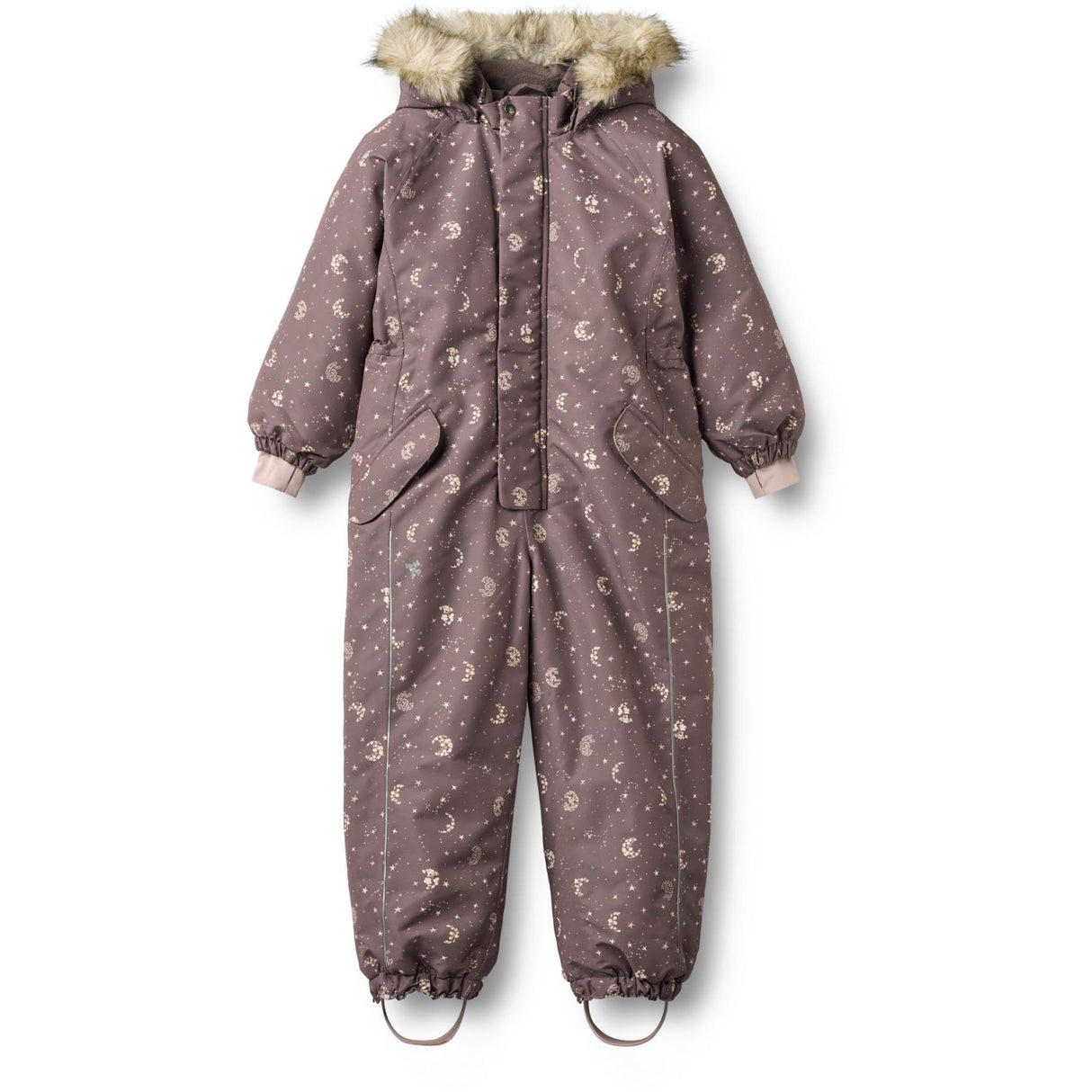 Wheat Plum Truffle Stars Flydress Moe Tech