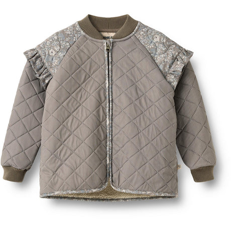 Wheat Brown Stripe Thermo Jakke Ellas