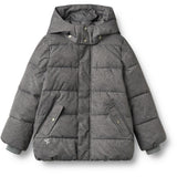Wheat Dark Reflective Map Puffer Jakke Gael