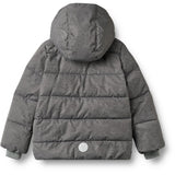 Wheat Dark Reflective Map Puffer Jakke Gael