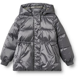 Wheat Dark Charcoal Puffer Jakke Eli