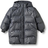Wheat Greyblue Pu Puffer Jakke Coast