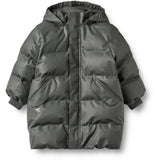 Wheat Dark Shadow Pu Puffer Jakke Coast