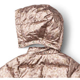Wheat Golden Flowers Puffer Jakke Eli