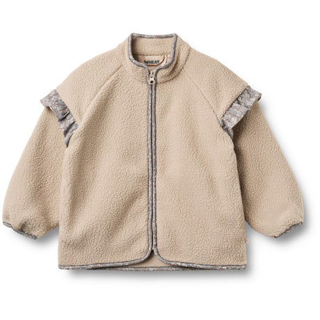 Wheat Grey Moon Fleece Jakke Ellena