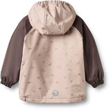 Wheat Chocolate Plum Thermo Rain Jakke Ajojo