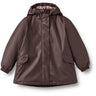 Wheat Chocolate Plum Thermo Rain Jakke Rika