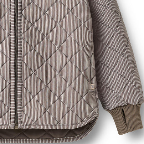 Wheat Brown Stripe Thermo Jakke Loui