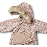 Wheat Grey Moon Flowers Flydress Nickie