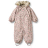 Wheat Grey Moon Flowers Flydress Nickie