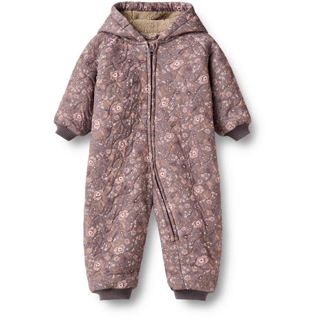 Wheat Purple Stone Flowers Thermo Drakt Krammo
