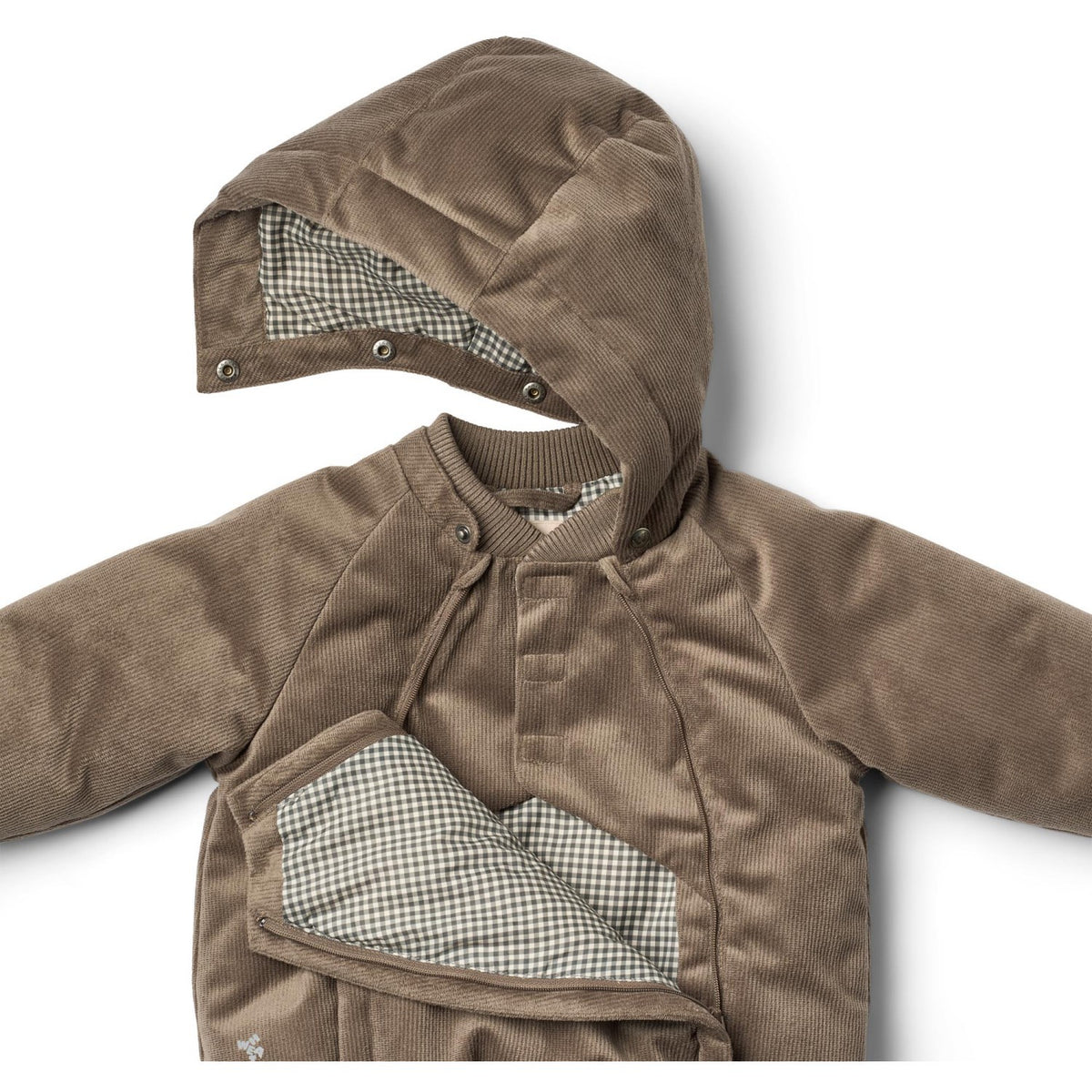 Wheat Dry Wood Puffer Jakke Morgen