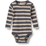 Wheat Greyblue Stripe Body L/S Freddie