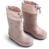 Wheat Dry Rose Flowers Rubber Støvler Thermo