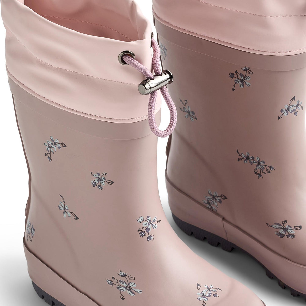 Wheat Dry Rose Flowers Rubber Støvler Thermo