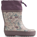 Wheat Soft Sand Flowers Rubber Støvler Thermo