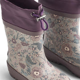 Wheat Soft Sand Flowers Rubber Støvler Thermo