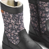Wheat Dark Charcoal Flowers Winterboot Koa Tex