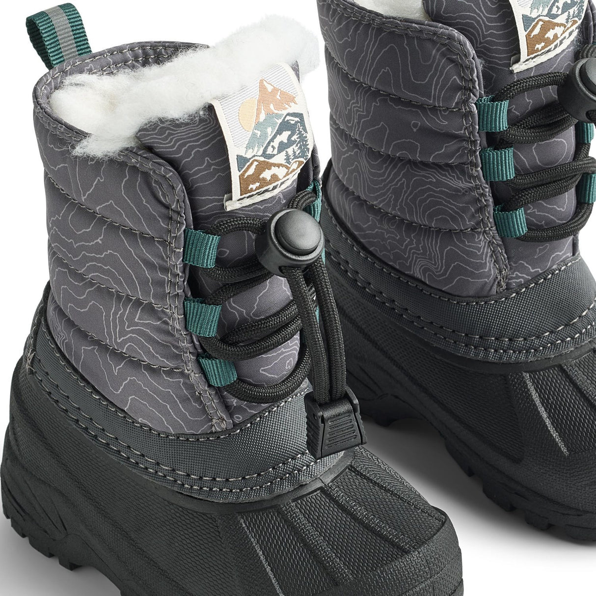 Wheat Dark Reflective Map Winterboot Aleex