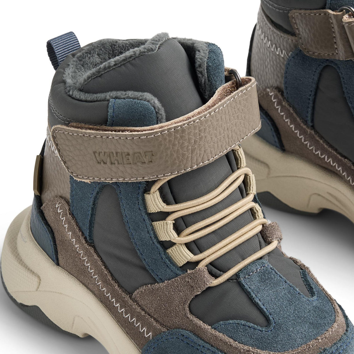Wheat Dark Petroleum Sneaker Bootie Muni 2.0 Tex