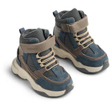 Wheat Dark Petroleum Sneaker Bootie Muni 2.0 Tex