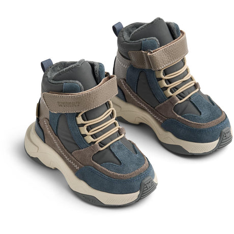 Wheat Dark Petroleum Sneaker Bootie Muni 2.0 Tex