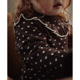 Fliink Coffee Bean / Sandshell Fame Contrast Bluse