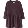 Name It Catawba Grape Nmfveloa Ls Fløyel Kjole