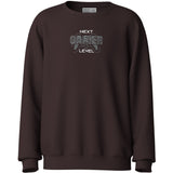 Name It Chocolate Plum Gamer Nkmvildar Ls Nreg Sweat Bru