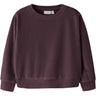 Name It Catawba Grape Nmfveloa Ls Fløyel Kort Topp
