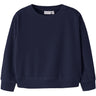 Name It Evening Blue Nmfveloa Ls Fløyel Kort Topp