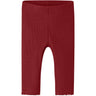 Name It Red Dahlia Nbfrosally Leggings